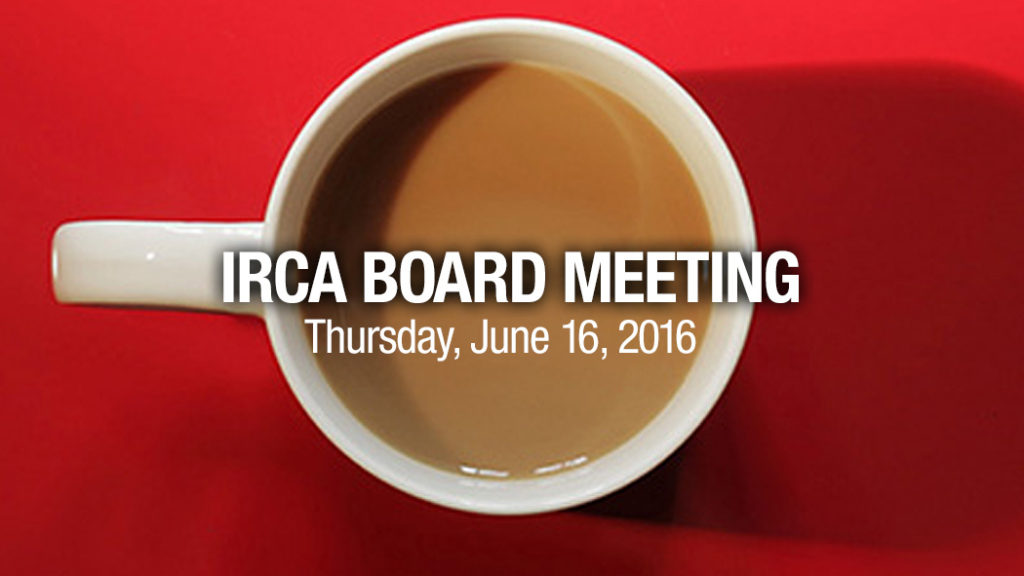 IRCA Summer Board Meeting
